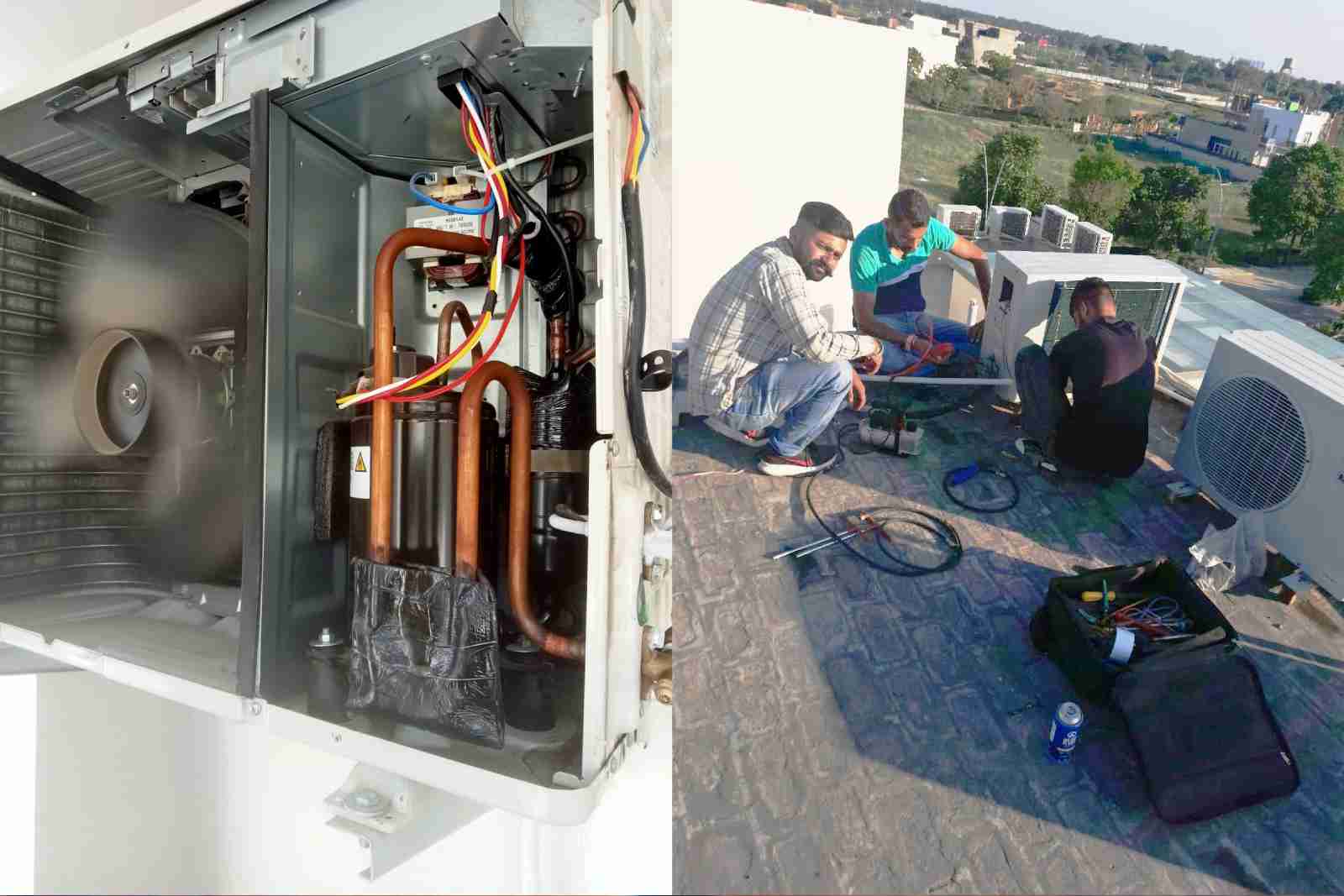 AC repair and maintenance services